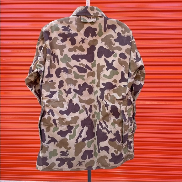 Bob Allen Ducks Unlimited Maynard Reese Hunting Coat Med Camo Jacket 1978 USA LH - Picture 2 of 16
